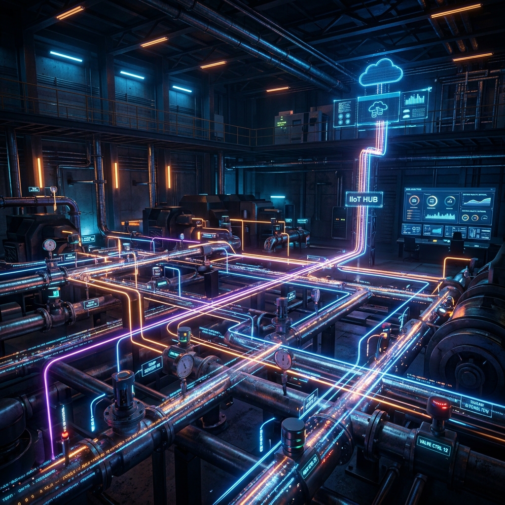 Red de Sensores Industriales Conectados (IIoT)